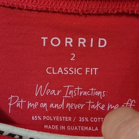 Torrid top size 2 new - Picture 2 of 2